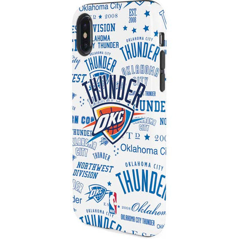 NBA Oklahoma City Thunder Historic Blast iPhone X Pro Case