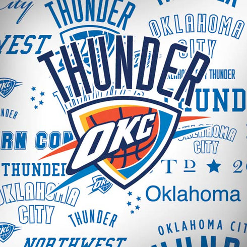 NBA Oklahoma City Thunder Historic Blast iPhone X Skin
