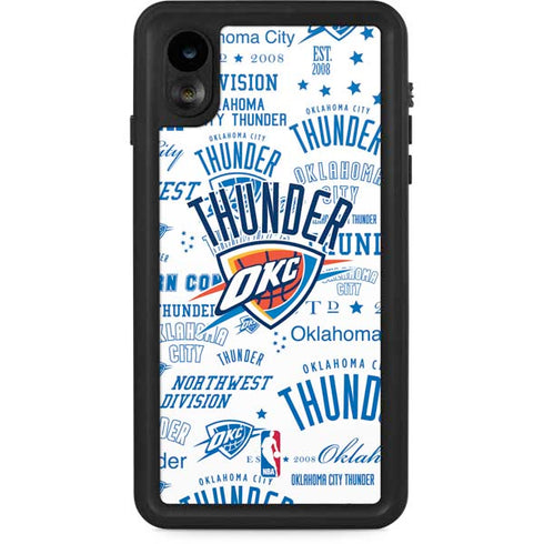 NBA Oklahoma City Thunder Historic Blast iPhone XR Waterproof Case