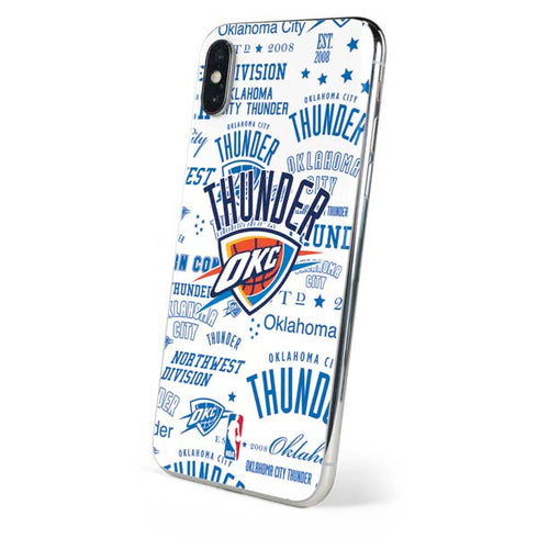 NBA Oklahoma City Thunder Historic Blast iPhone XS Max Skin