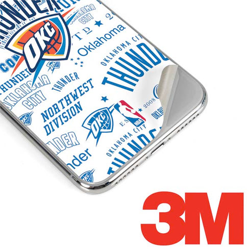 NBA Oklahoma City Thunder Historic Blast iPhone XS Max Skin