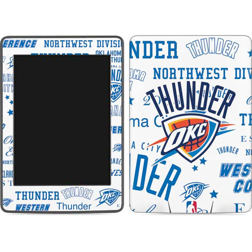NBA Oklahoma City Thunder Historic Blast Amazon Kindle Skin