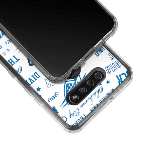 NBA Oklahoma City Thunder Historic Blast LG K51/Q51 Clear Case