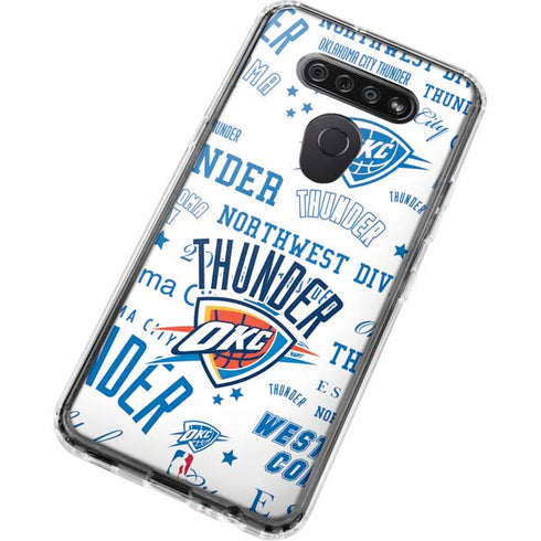 NBA Oklahoma City Thunder Historic Blast LG K51/Q51 Clear Case