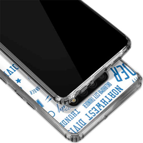 NBA Oklahoma City Thunder Historic Blast LG Stylo 6 Clear Case