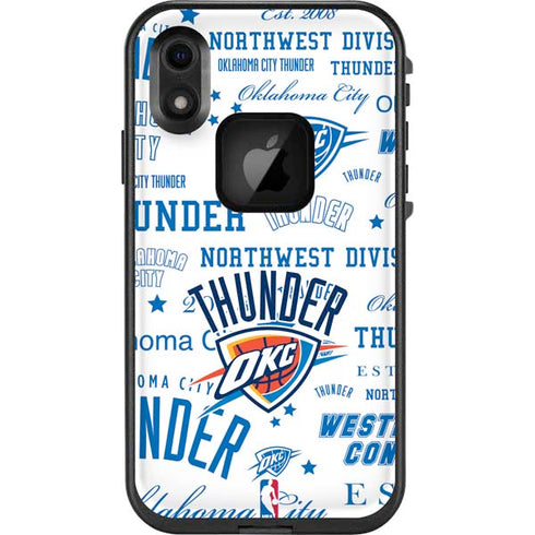 NBA Oklahoma City Thunder Historic Blast LifeProof Fre iPhone Skin