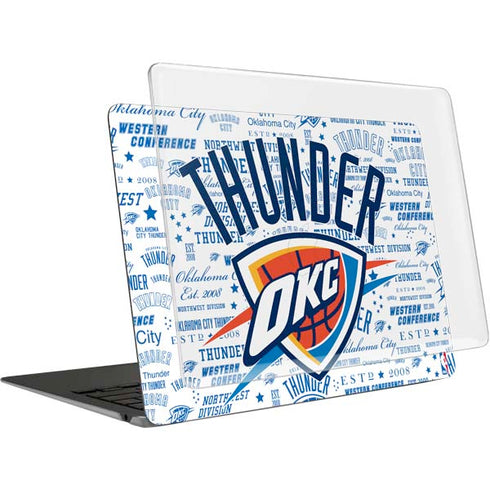 NBA Oklahoma City Thunder Historic Blast MacBook Air 13in M1 (2021) Case plus Skin