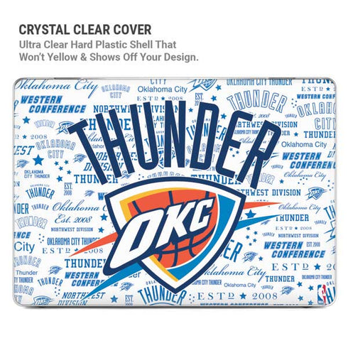 NBA Oklahoma City Thunder Historic Blast MacBook Air 13in M1 (2021) Case plus Skin