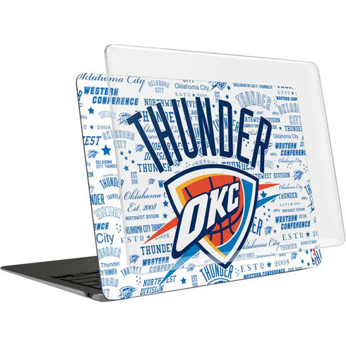 NBA Oklahoma City Thunder Historic Blast MacBook Air 15in (2023-2025) Case plus Skin
