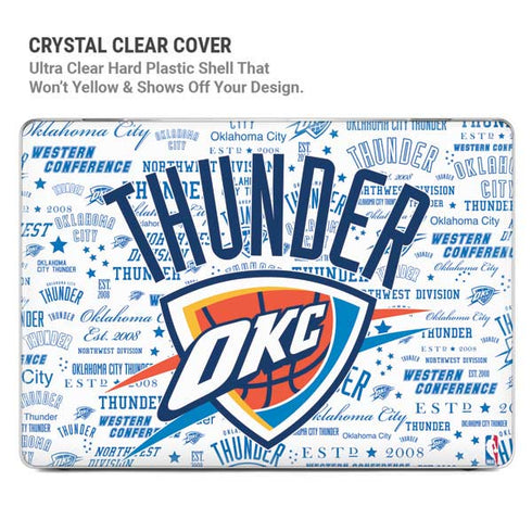 NBA Oklahoma City Thunder Historic Blast MacBook Air 15in (2023-2025) Case plus Skin