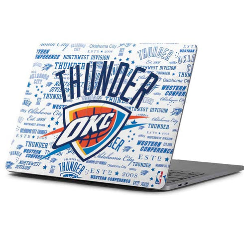 NBA Oklahoma City Thunder Historic Blast Apple MacBook Pro 13-inch Skin