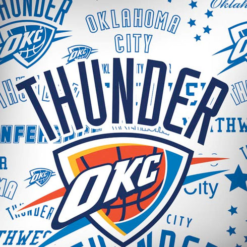 NBA Oklahoma City Thunder Historic Blast Moto G6 Skin