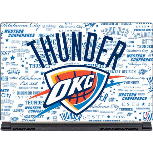NBA Oklahoma City Thunder Historic Blast MSI GS65 Stealth Laptop Skin