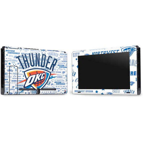 NBA Oklahoma City Thunder Historic Blast Nintendo Switch Bundle Skin