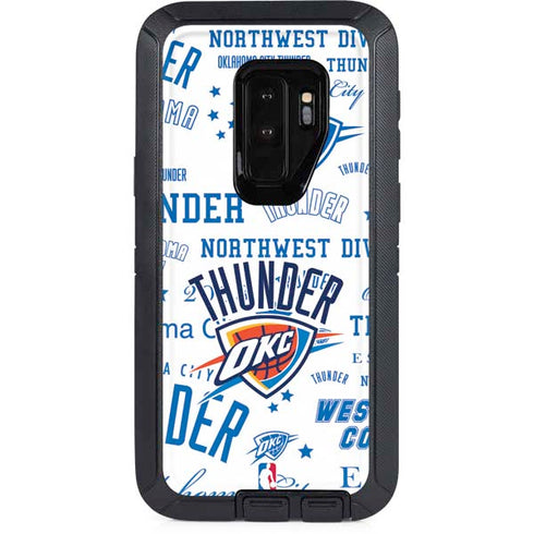 NBA Oklahoma City Thunder Historic Blast Otterbox Defender Galaxy Skin