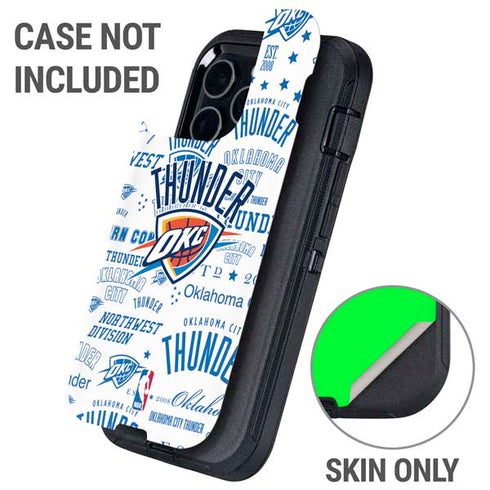 NBA Oklahoma City Thunder Historic Blast Otterbox Defender iPhone Skin