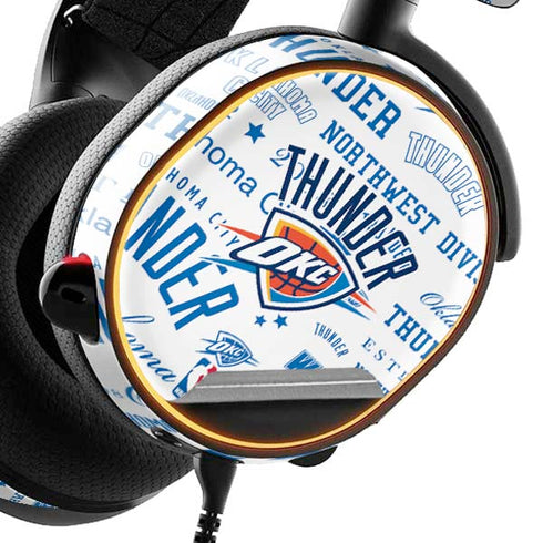 NBA Oklahoma City Thunder Historic Blast SteelSeries Arctis 3 Skin