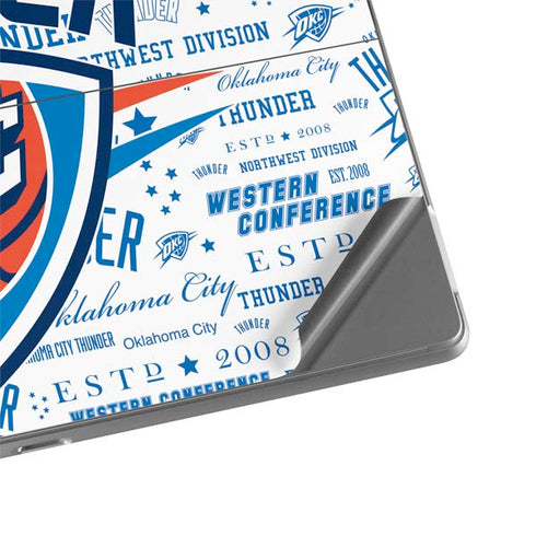 NBA Oklahoma City Thunder Historic Blast Surface Pro 8 Skin