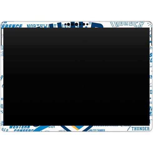 NBA Oklahoma City Thunder Historic Blast Surface Pro 9 Skin