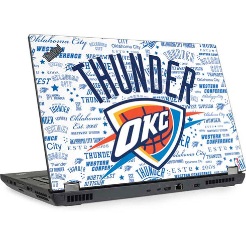 NBA Oklahoma City Thunder Historic Blast Lenovo ThinkPad Skin