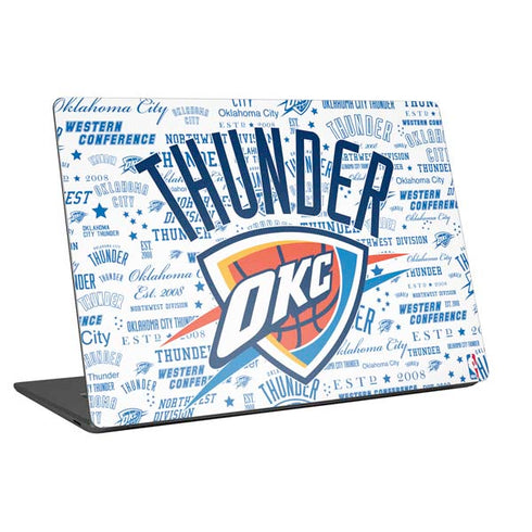 NBA Oklahoma City Thunder Historic Blast Universal Laptop 15in (12.2 x 8.8in) Skin