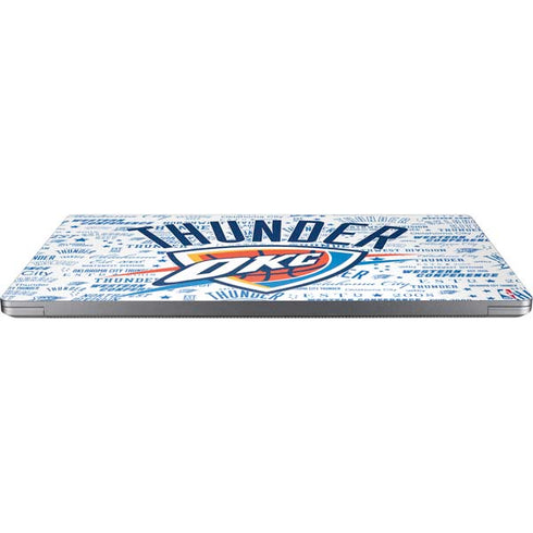 NBA Oklahoma City Thunder Historic Blast Universal Laptop 15in (12.2 x 8.8in) Skin