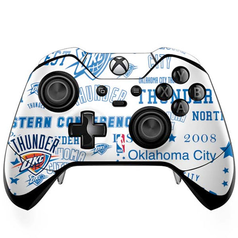 NBA Oklahoma City Thunder Historic Blast Xbox One Elite Controller Skin