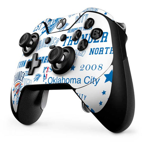 NBA Oklahoma City Thunder Historic Blast Xbox One Elite Controller Skin