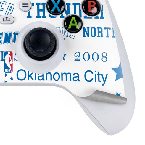 NBA Oklahoma City Thunder Historic Blast Xbox Series S Bundle Skin