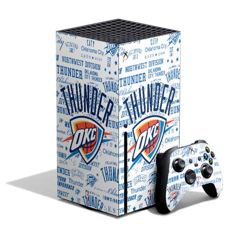 NBA Oklahoma City Thunder Historic Blast Xbox Series X Bundle Skin