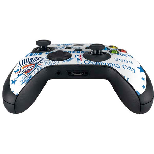 NBA Oklahoma City Thunder Historic Blast Xbox Series X Controller Skin