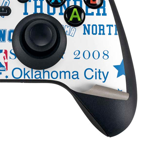 NBA Oklahoma City Thunder Historic Blast Xbox Series X Controller Skin