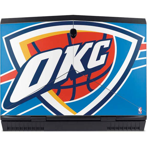 NBA Oklahoma City Thunder Large Logo Dell Alienware Skin