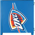 NBA Oklahoma City Thunder Large Logo Corsair 4000D Tempered Glass Mid-Tower ATX Case Skin