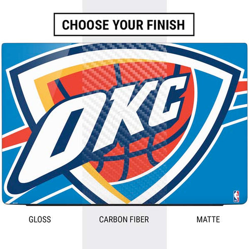 NBA Oklahoma City Thunder Large Logo Dell Vostro Skin