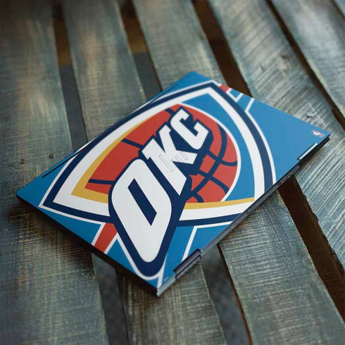 NBA Oklahoma City Thunder Large Logo HP Envy Skin