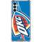 NBA Oklahoma City Thunder Large Logo Galaxy A13 5G Clear Case