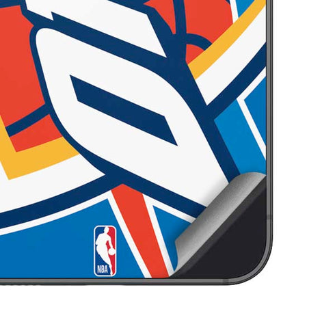 NBA Oklahoma City Thunder Large Logo Galaxy A14 5G Skin