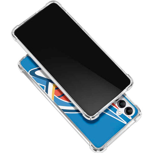 NBA Oklahoma City Thunder Large Logo Galaxy A15 5G Clear Case