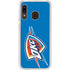 NBA Oklahoma City Thunder Large Logo Galaxy A20 Clear Case