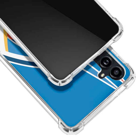 NBA Oklahoma City Thunder Large Logo Galaxy A54 5G Clear Case