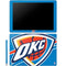 NBA Oklahoma City Thunder Large Logo Galaxy Book 12in Skin