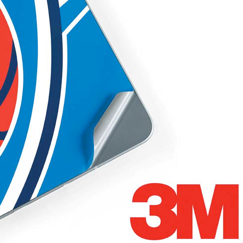 NBA Oklahoma City Thunder Large Logo Galaxy Book 12in Skin