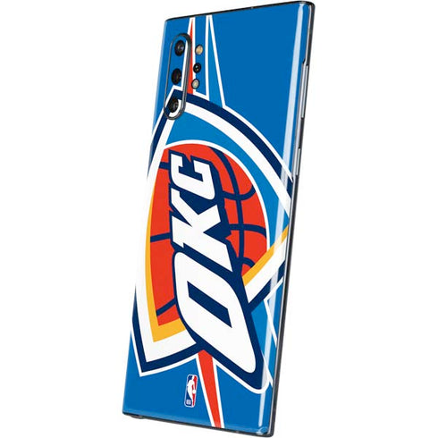 NBA Oklahoma City Thunder Large Logo Galaxy Note 10 Plus Skin