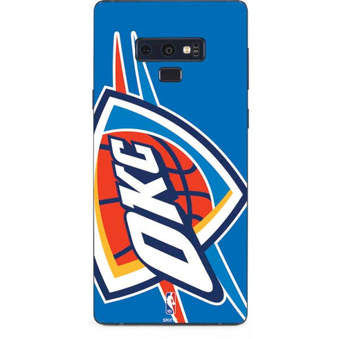 NBA Oklahoma City Thunder Large Logo Galaxy Note 9 Skin