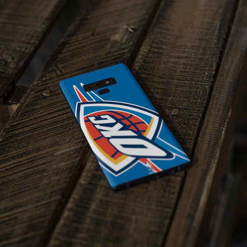 NBA Oklahoma City Thunder Large Logo Galaxy Note 9 Skin