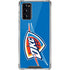 NBA Oklahoma City Thunder Large Logo Galaxy Note20 5G Clear Case