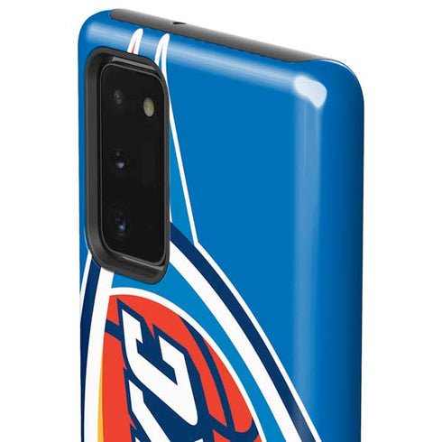 NBA Oklahoma City Thunder Large Logo Galaxy Note20 5G Pro Case