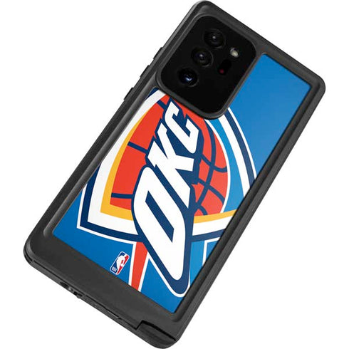 NBA Oklahoma City Thunder Large Logo Galaxy Note20 Ultra 5G Waterproof Case