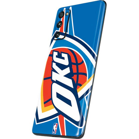 NBA Oklahoma City Thunder Large Logo Galaxy S20 Fan Edition Skin